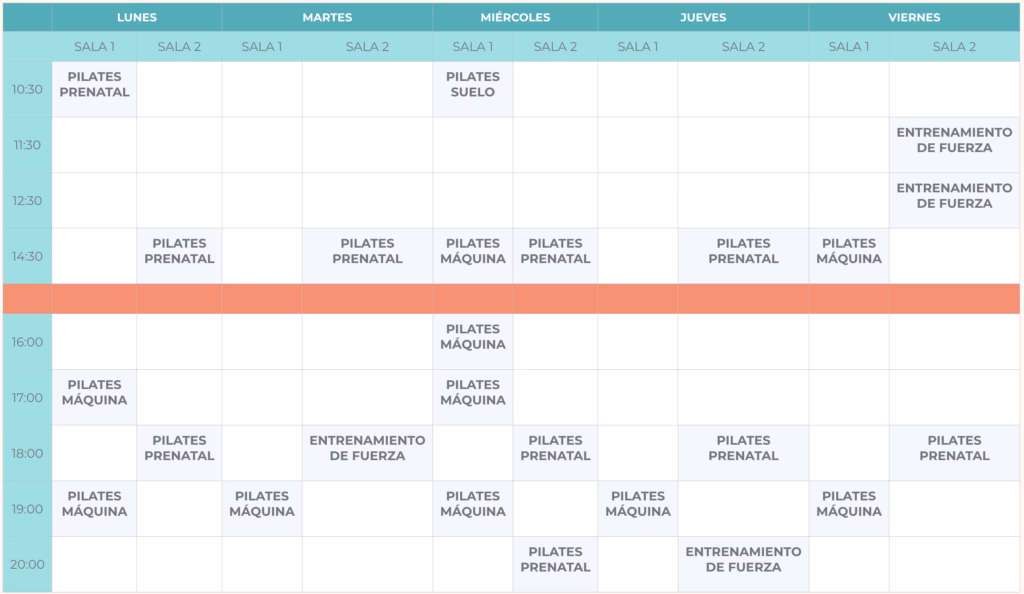Sane Fisio y pilates horarios y tarifas